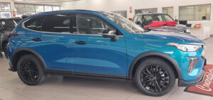 Blue Haval Jolion Pro S Side View